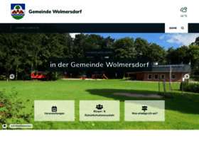 Gemeinde-wolmersdorf.de thumbnail
