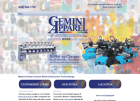 Geminiapparel.com thumbnail