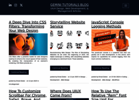 Geminitutorials.com thumbnail