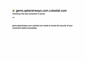 Gems.qatarairways.com.cutestat.com thumbnail