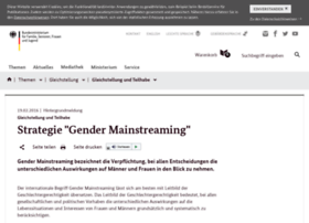 Gender-mainstreaming.net thumbnail