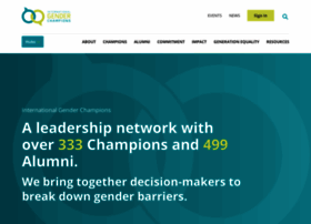 Genderchampions.com thumbnail