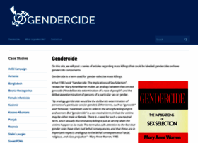 Gendercide.org thumbnail