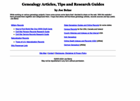 Genealogybranches.com thumbnail