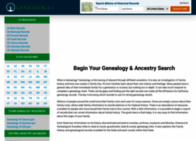 Genealogyinc.com thumbnail