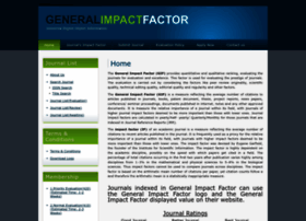 Generalimpactfactor.com thumbnail