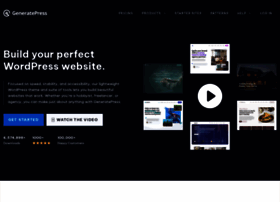 Generatepress.com thumbnail