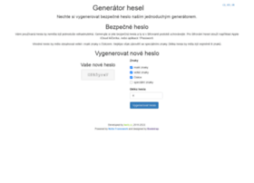 Generator-hesel.cz thumbnail