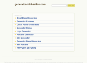 Generator-mini-saitov.com thumbnail