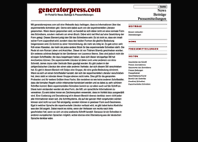 Generatorpress.com thumbnail