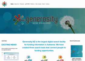 Generosity.org.nz thumbnail
