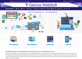 Geniuswebsoft.com thumbnail