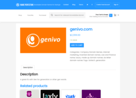 Genivo.com thumbnail