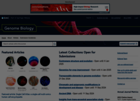 Genomebiology.biomedcentral.com thumbnail