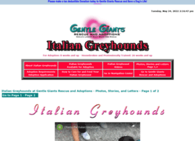 Gentlegiantsrescue-italian-greyhounds.com thumbnail