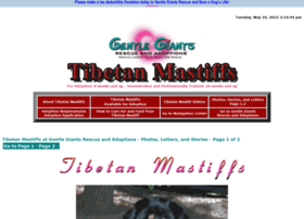 Gentlegiantsrescue-tibetan-mastiffs.com thumbnail