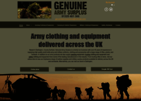 Genuinearmysurplus.co.uk thumbnail