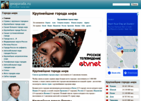 Geogoroda.ru thumbnail Geogoroda.ru thumbnail