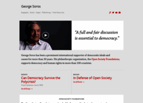 Georgesoros.com thumbnail
