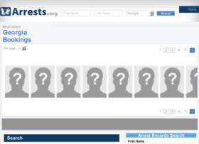 Georgia.arrests.org thumbnail