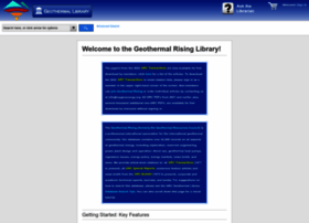 Geothermal-library.org thumbnail