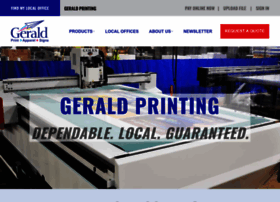 Geraldprinting.com thumbnail