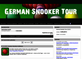 German-snooker-tour.de thumbnail