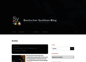 German-syslinux-blog.de thumbnail