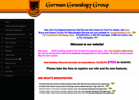 Germangenealogygroup.com thumbnail