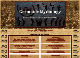 Germanicmythology.com thumbnail