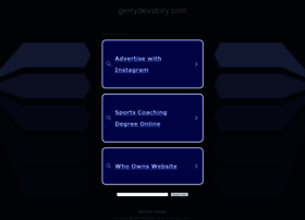 Gerrydevstory.com thumbnail