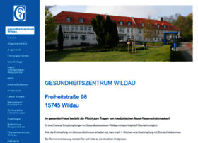 Gesundheitszentrum-wildau.de thumbnail