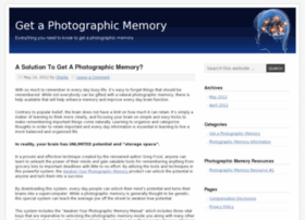Getaphotographicmemory.net thumbnail