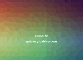 Getawaytoafrica.com thumbnail