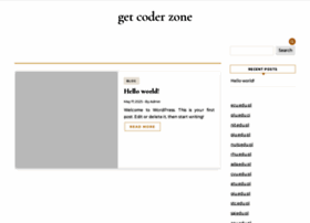 Getcoderzone.com thumbnail