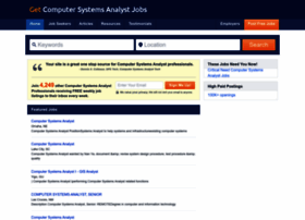 Getcomputersystemsanalystjobs.com thumbnail