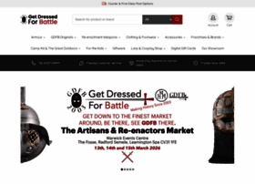 Getdressedforbattle.co.uk thumbnail