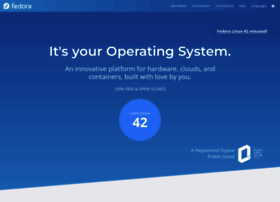 Getfedora.org thumbnail