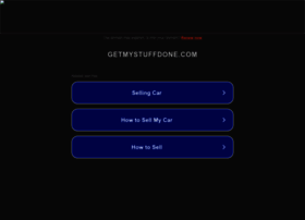 Getmystuffdone.com thumbnail