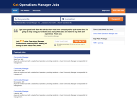 Getoperationsmanagerjobs.com thumbnail