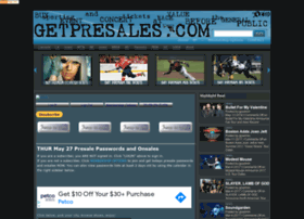 Getpresales.com thumbnail