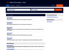 Getwebdeveloperjobs.com thumbnail