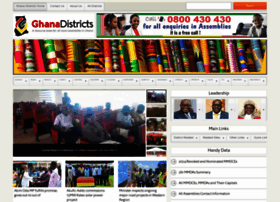 Ghanadistricts.com thumbnail