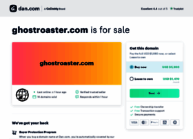 Ghostroaster.com thumbnail