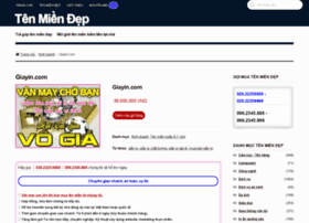 Giayin.com thumbnail