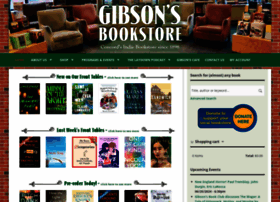 Gibsonsbookstore.com thumbnail