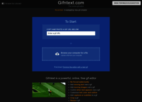 Add animated text and images to a gif - Gifntext - The online gif editor