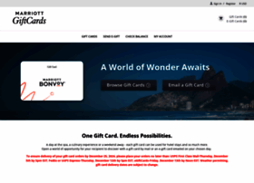 Gifts.marriott.com thumbnail