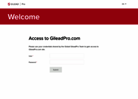 Gileadpro.com thumbnail