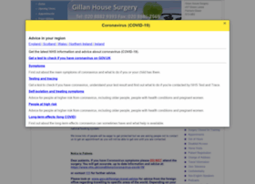 Gillanhousesurgery.co.uk thumbnail
